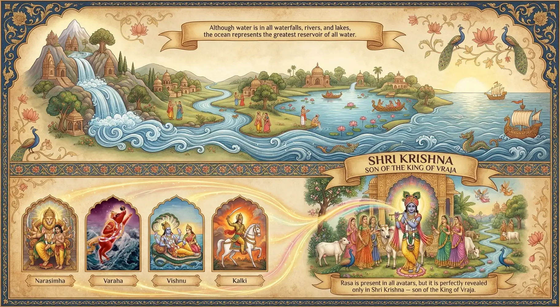 Perfection of all Rasas is in Kṛṣṇa